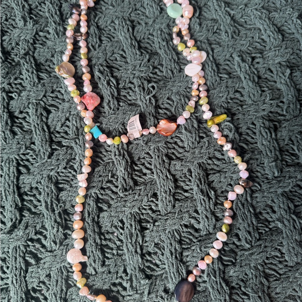 Ann Taylor Pastel Beaded Necklace